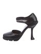 Prada Leather D'Orsay Pumps