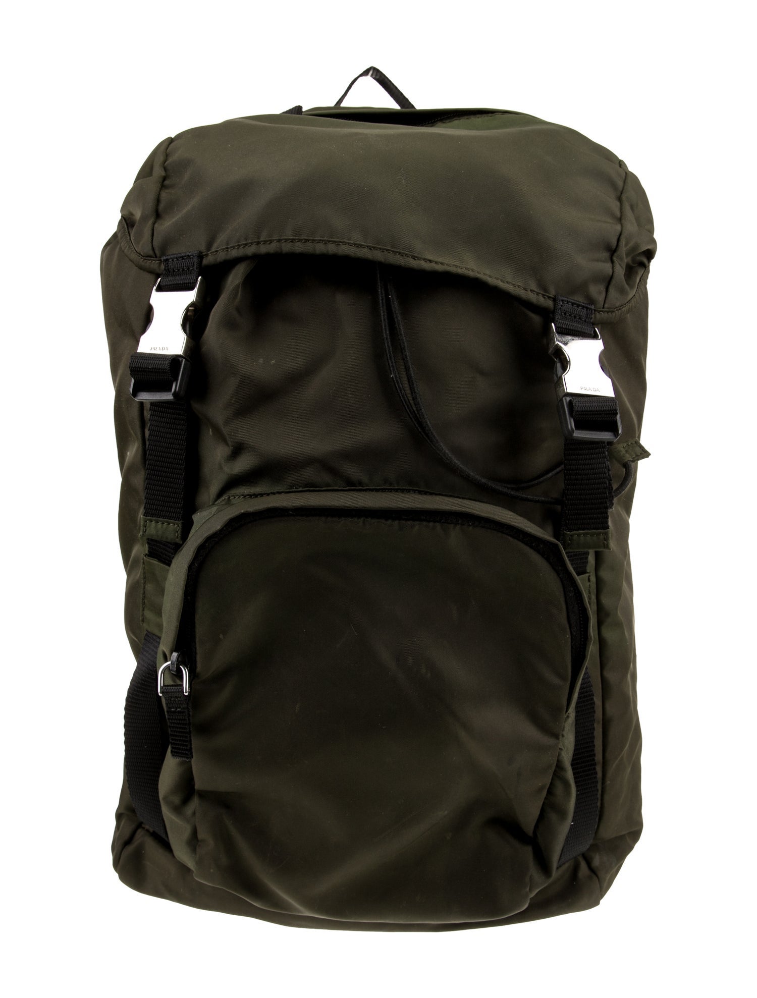 Prada Tessuto Camouflage Backpack - Green Backpacks