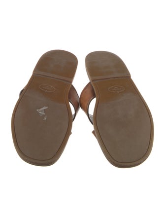 Prada Leather Slides