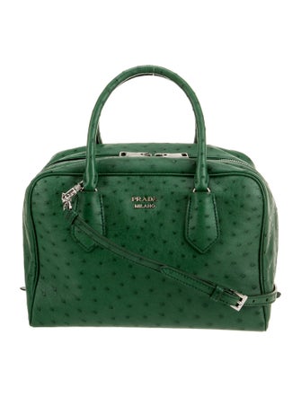 Prada Struzzo Inside Small