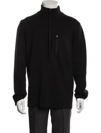 Prada Sport Wool Turtleneck Polo Sweater