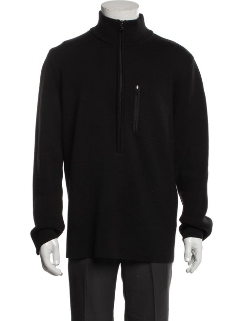 Prada Sport Wool Turtleneck Polo Sweater
