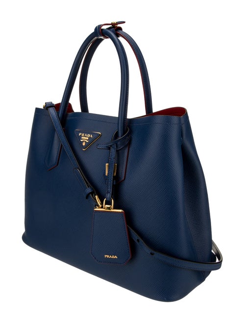 Prada Saffiano Leather Double Large