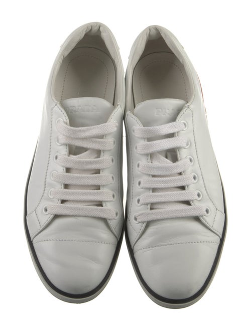 Prada Leather Sneakers