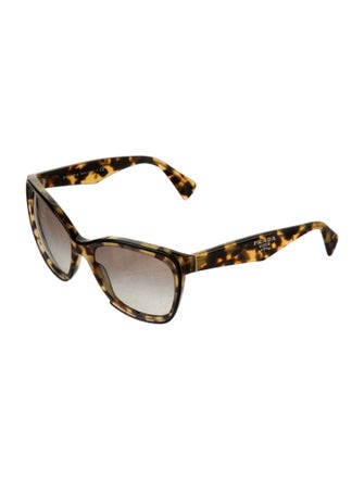 Prada Cat-Eye Tinted Sunglasses