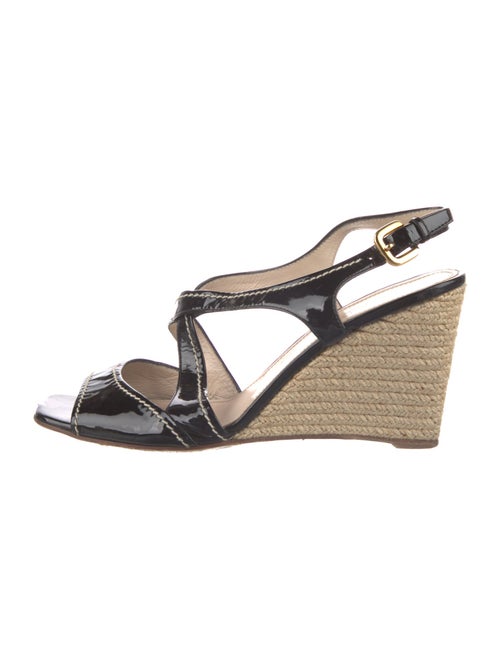 Prada Patent Leather Espadrilles