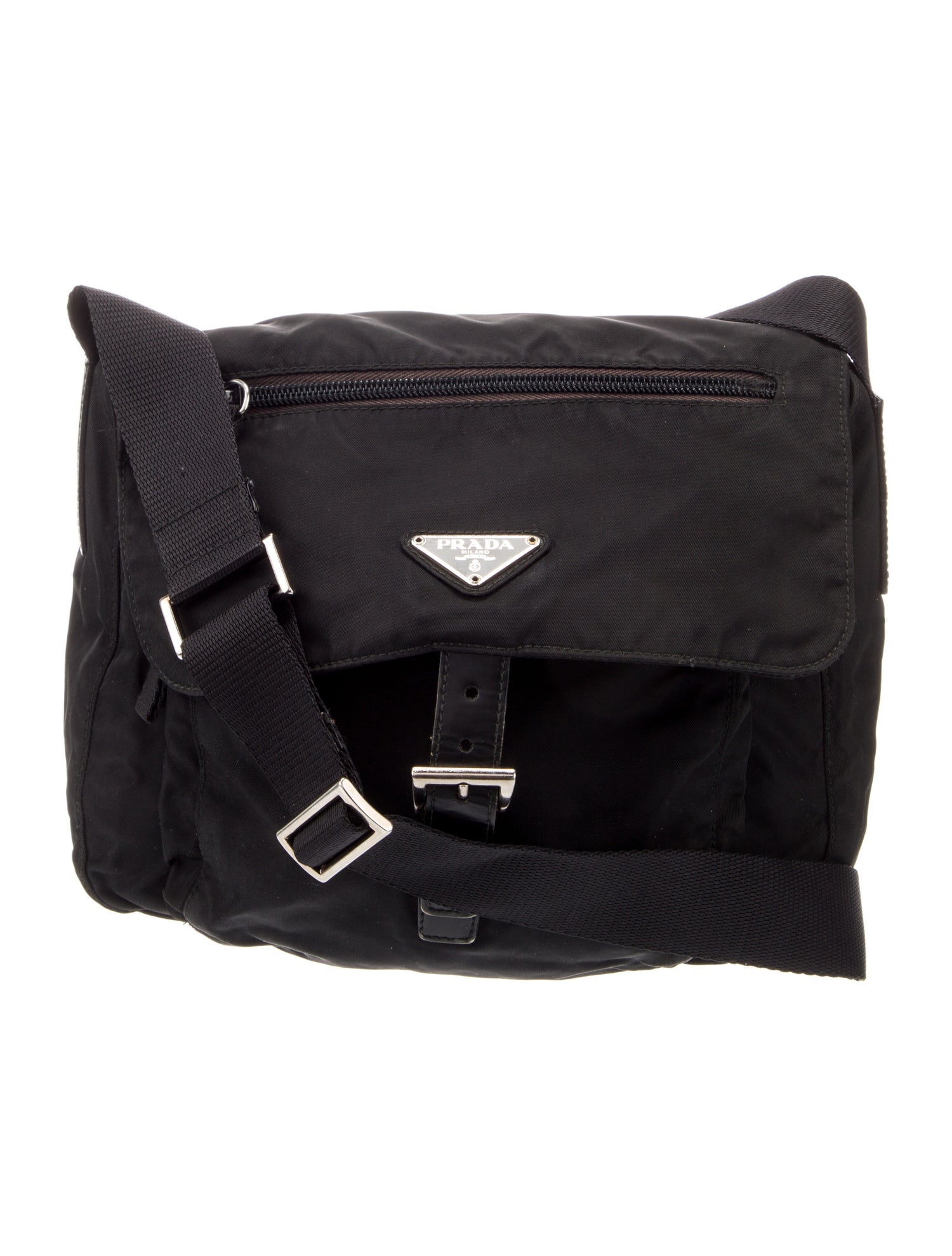 Prada Tessuto Nylon Messenger Bag