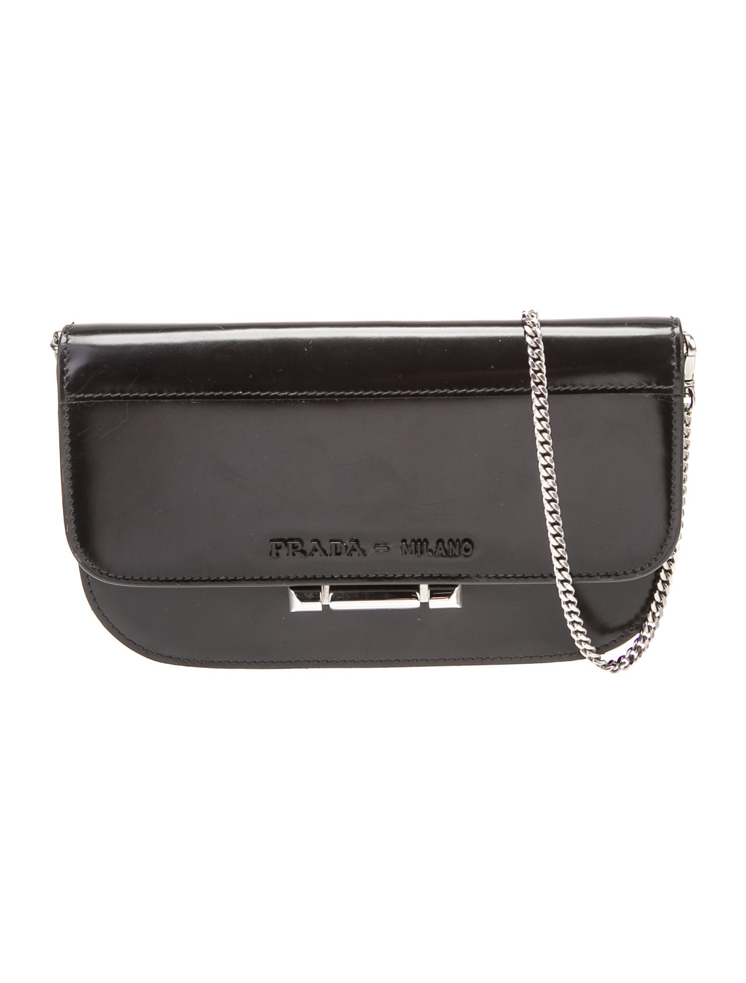 Prada Spazzolato Leather Sybille Chain