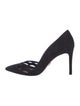 Prada Suede D'Orsay Pumps