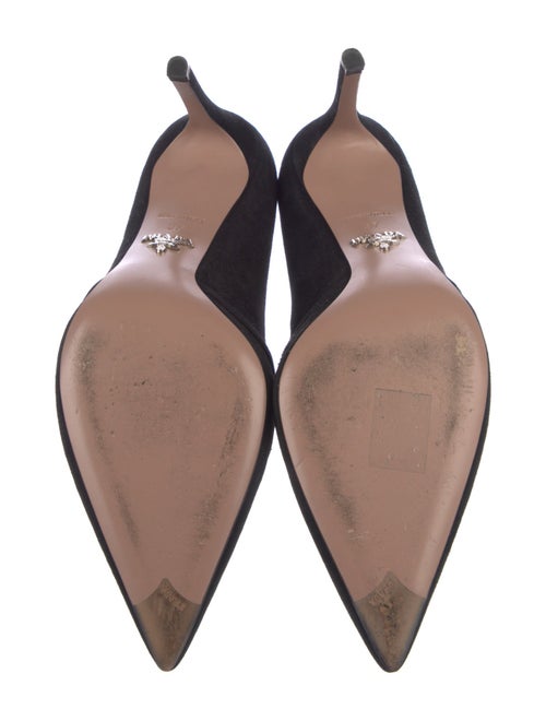 Prada Suede D'Orsay Pumps