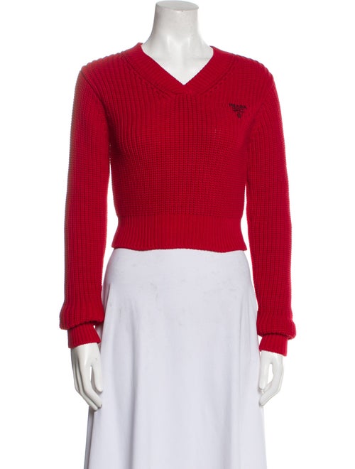 Prada 2022 V-Neck Sweater