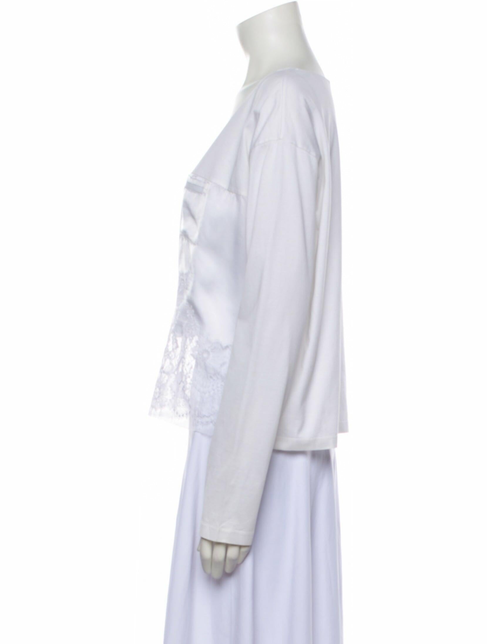 Prada 2021 Bateau Neckline Top