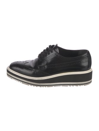 Prada Leather Oxfords