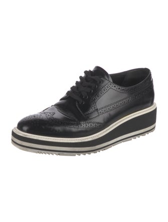 Prada Leather Oxfords