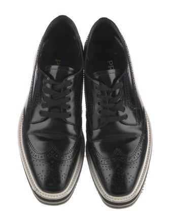 Prada Leather Oxfords
