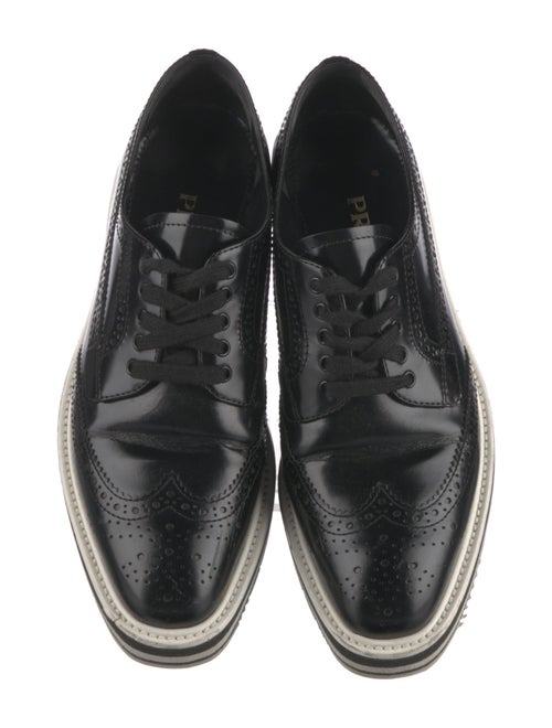 Prada Leather Oxfords