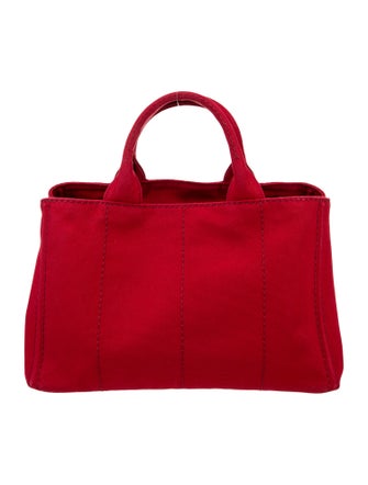 Prada Enameled Metal Triangle Top Handle Bag Medium