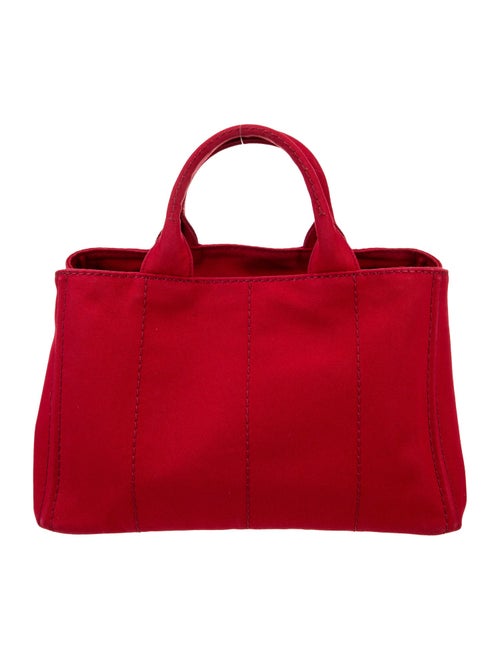 Prada Enameled Metal Triangle Top Handle Bag Medium