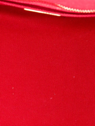 Prada Enameled Metal Triangle Top Handle Bag Medium