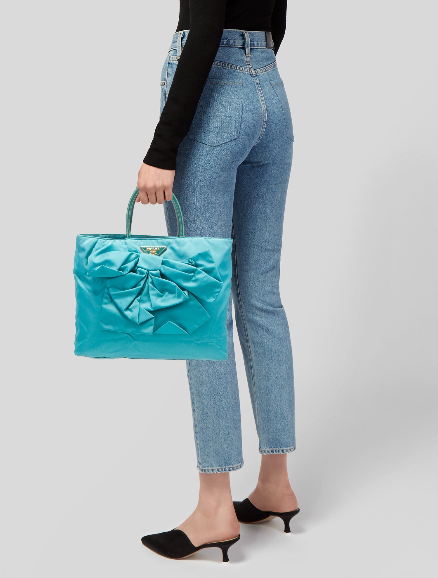 Prada Tessuto Nylon Top Handle Bag