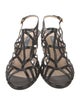 Prada Leather Gladiator Sandals