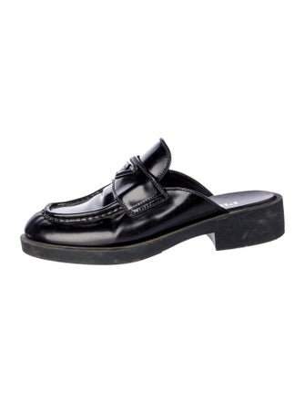 Prada Leather Mules