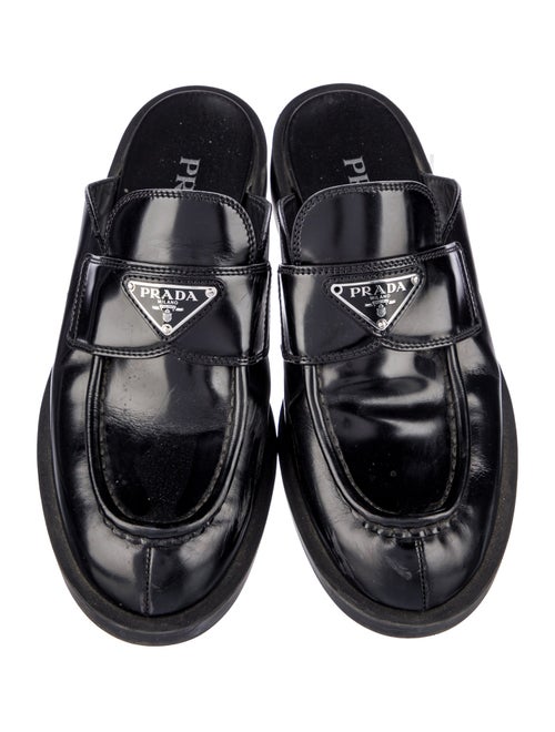 Prada Leather Mules