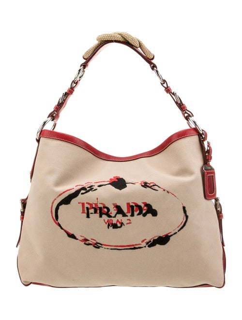Prada Canvas Hobo