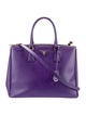 Prada Saffiano Leather Galleria Double Zip Large