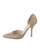 Prada Leather D'Orsay Pumps