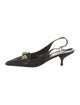 Prada Nubuck Slingback Pumps