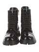 Prada Patent Leather Combat Boots
