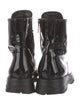 Prada Patent Leather Combat Boots