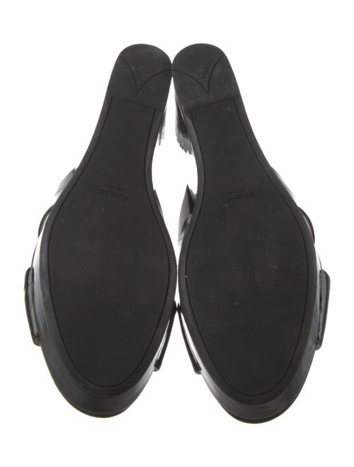 Prada Patent Leather Slides