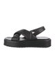 Prada Leather Slingback Sandals