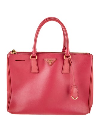 Prada Saffiano Lux Leather Galleria Double Zip Large