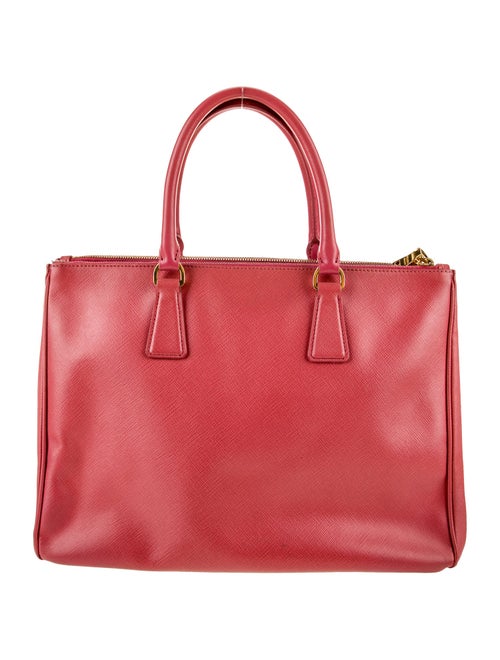 Prada Saffiano Lux Leather Galleria Double Zip Large