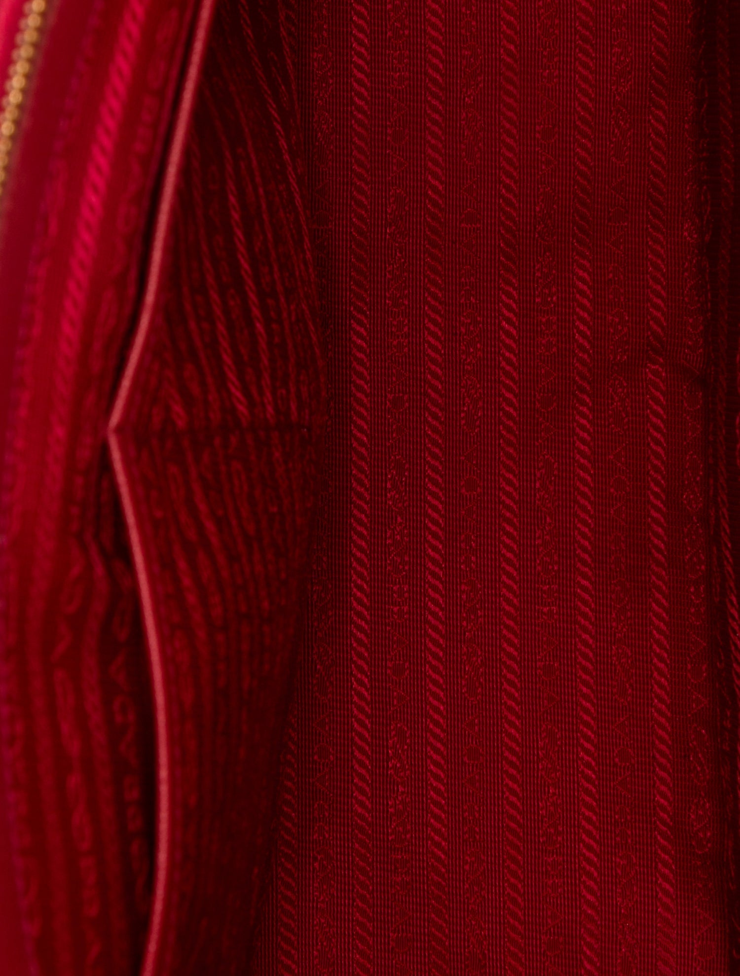 Prada Saffiano Lux Leather Galleria Double Zip Large