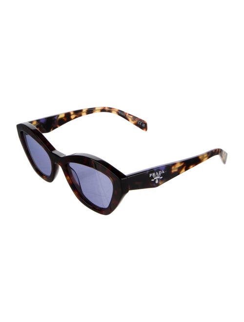 Prada Cat-Eye Mirrored Sunglasses