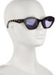 Prada Cat-Eye Mirrored Sunglasses