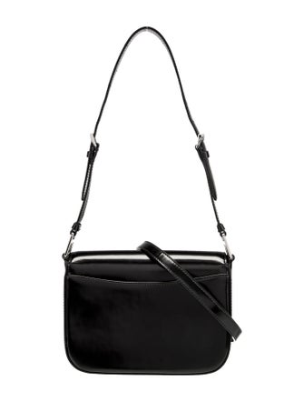 Prada Spazzolato Leather Shoulder Bag