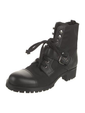 Prada Combat Boots