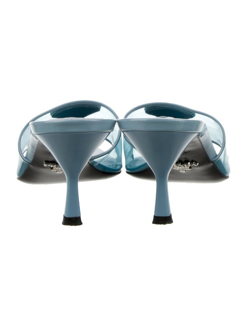 Prada PVC Studded Accents Slides