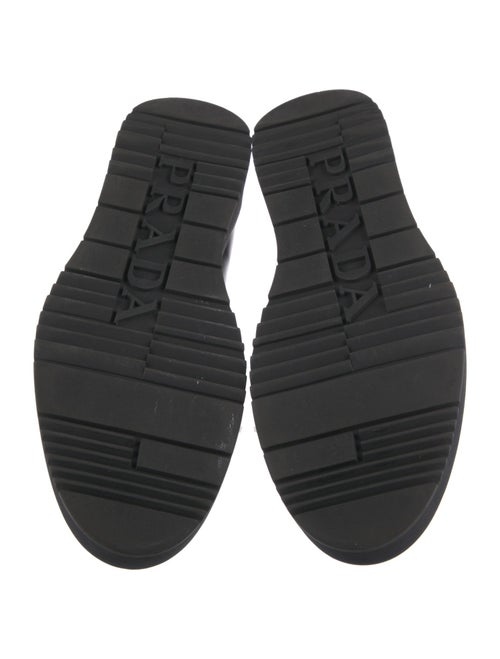 Prada Leather Eyelet Trim Brogues