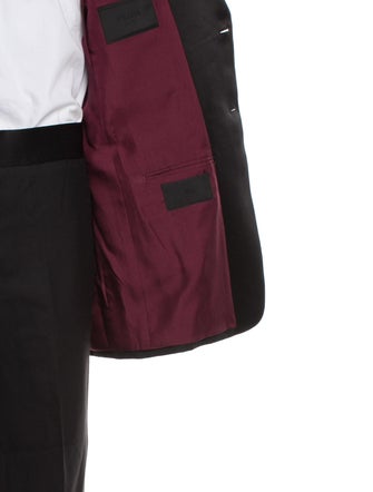 Prada 2017 Enameled Metal Triangle Two-Piece Suit