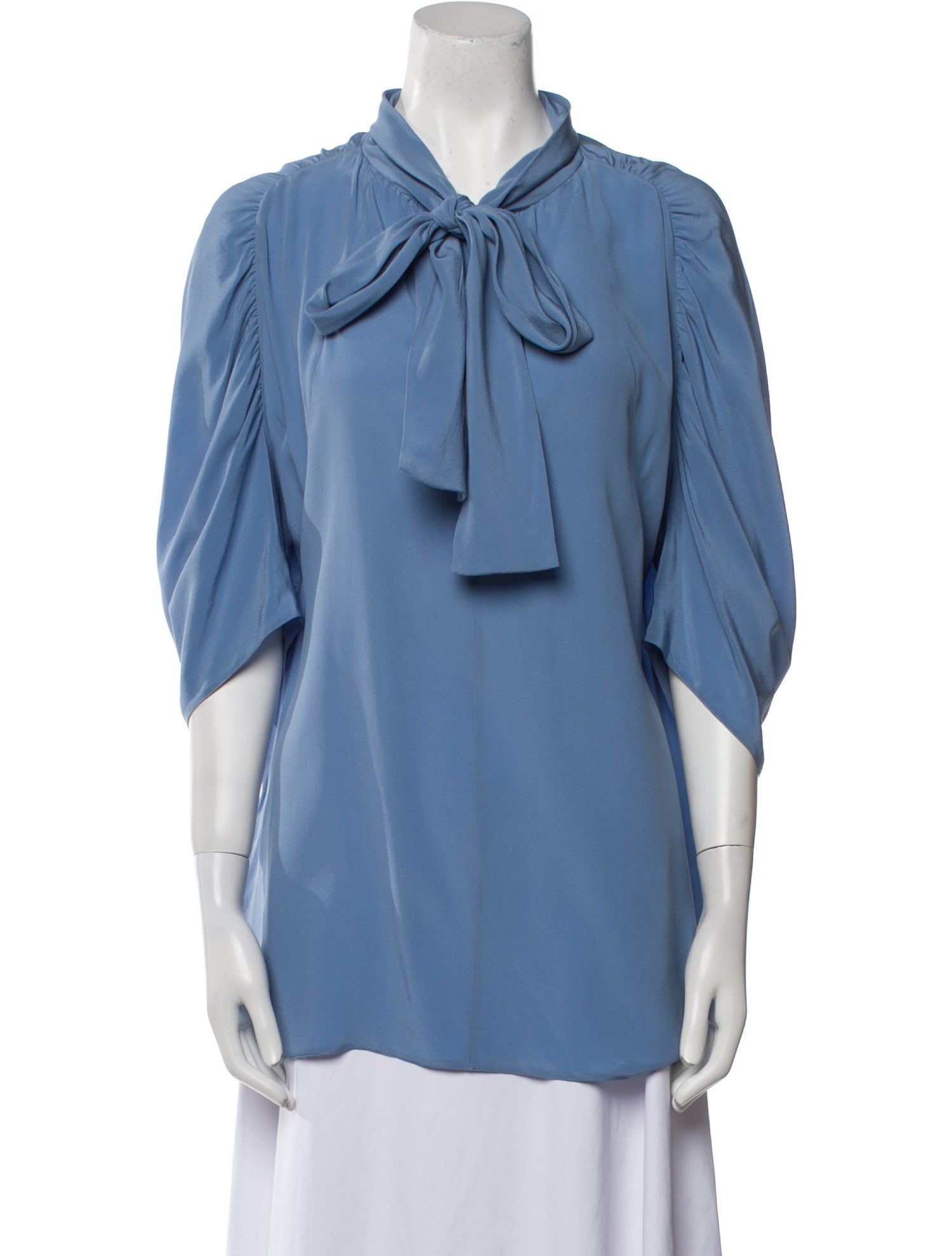 Prada 2017 Cowl Neck Blouse