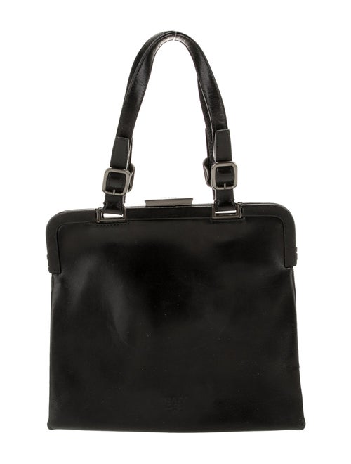 Prada Spazzolato Leather Top Handle Bag