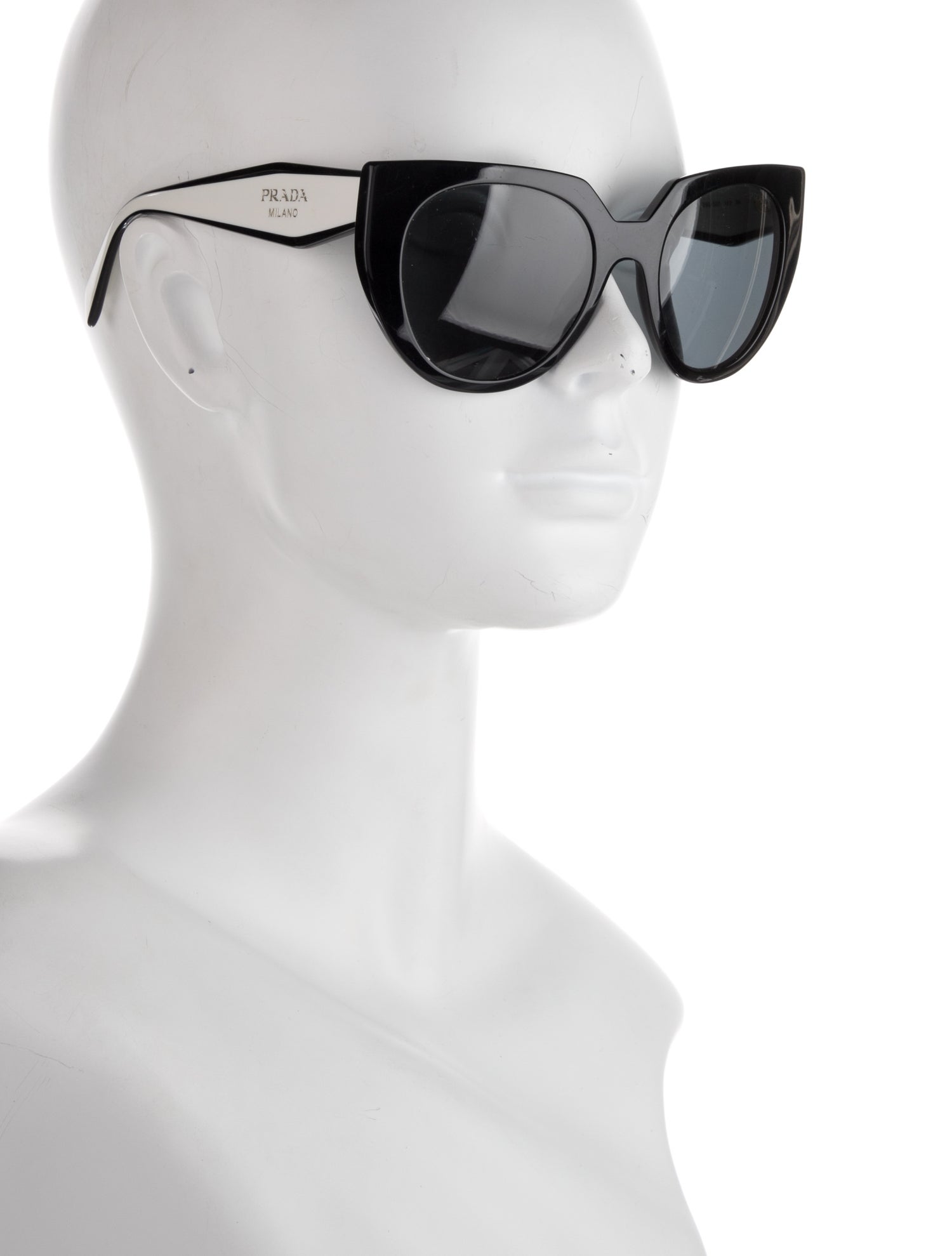 Prada Cat-Eye Tinted Sunglasses