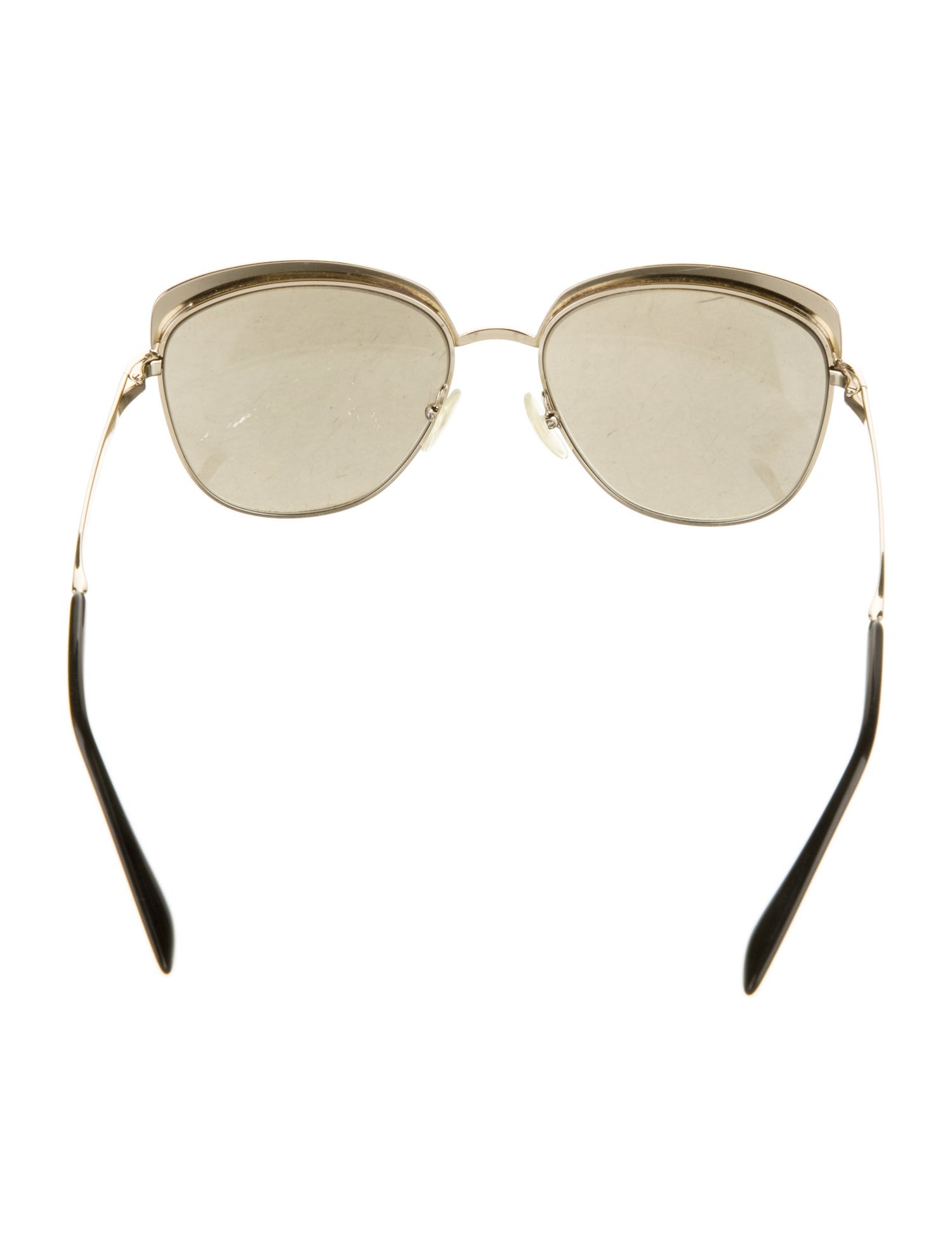 Prada Aviator Tinted Sunglasses
