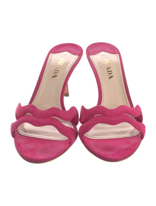 Prada Suede Slides